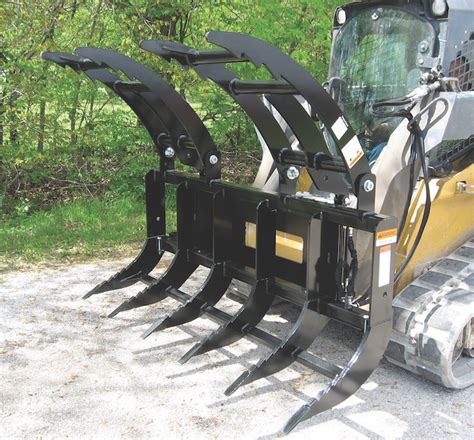 cat skid steer brush grapple|best skid steer brush grapple.